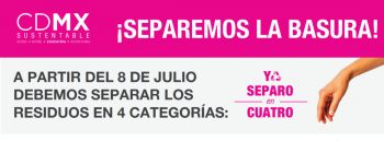 YA NO EN DOS, AHORA DIVIDE EN CUATRO TU BASURA