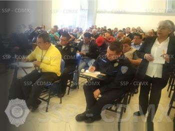 AGENTES DE LA POLICÍA AUXILIAR RECIBEN CAPACITACIÓN ESPECIALIZADA