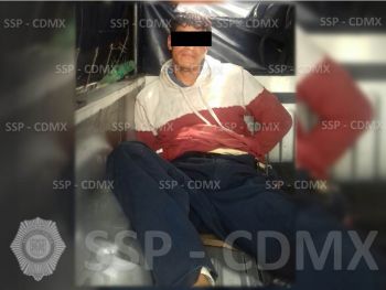 SSP-CDMX DETIENE A PERSONA POR ROBO A NEGOCIO CON VIOLENCIA