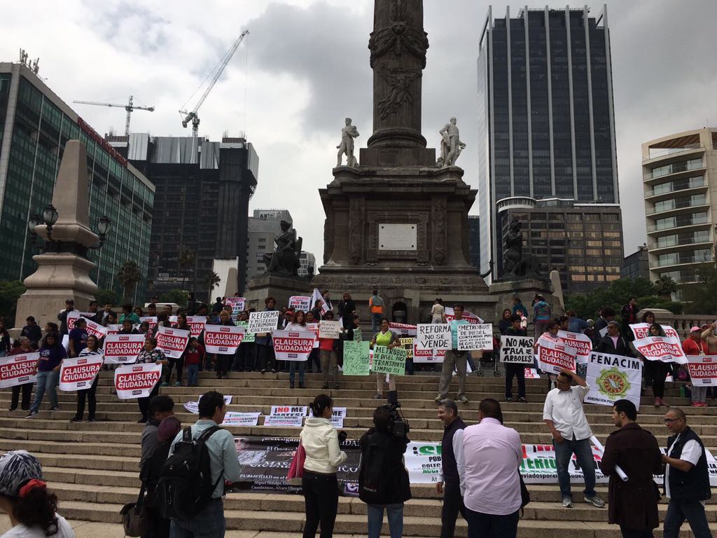 Sin eco protestas de Morena contra L7 del MB