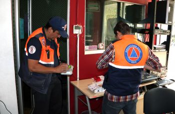 COLOCAN ALERTAS SÍSMICAS EN LA CEDA CDMX