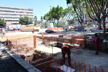 HALLAN VESTIGIO CEREMONIAL DE UN CALPULLI MEXICA EN LA PLAZA PINO SUÁREZ