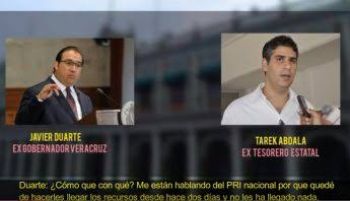 EXHIBEN AUDIO DE DUARTE QUE REVELA FINANCIAMIENTO AL PRI NACIONAL
