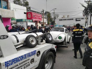 Semovi, implementó dispositivo de reordenamiento al transporte público en Milpa Alta