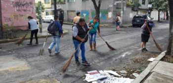 LIMPIEZA Y DESAZOLVE EN COLONIA COSMOPOLITA