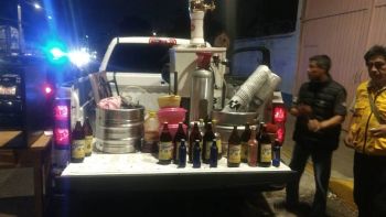 DECOMISA IZTAPALAPA 150 LITROS DE CERVEZA EN CHELERÍAS DE DESARROLLO URBANO QUETZALCÓATL