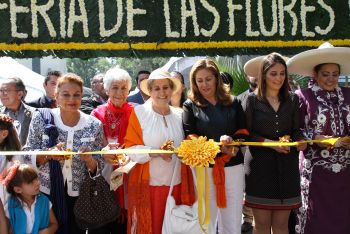 INICIÓ EN ÁLVARO OBREGÓN LA TRADICIONAL FERIA DE LAS FLORES DE SAN ÁNGEL