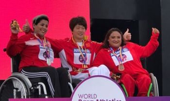 Récord y bronce para Gloria Zarza en Mundial de Londres