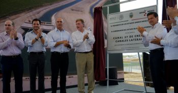 Entrega del Canal 27 de Enero y Canales Laterales