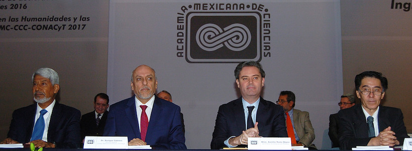 Participa Conacyt en Ceremonia LVIII Año Académico de la Academia Mexicana de Ciencias