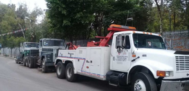 RETIRAN TRAILERS EN AMPLIACIÓN DEL GAS AZCAPOTZALCO