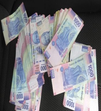 RECUPERA SSPCDMX 140 MIL PESOS EN EFECTIVO Y DETIENEN A DOS PERSONAS