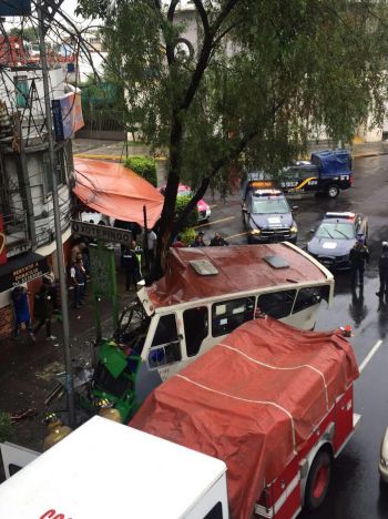 SEMOVI REVOCARÁ CONCESIÓN A MICROBÚS QUE CIRCULABA SOBRE TLALPAN