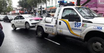SEMOVI remite 83 unidades irregulares de transporte al depósito vehicular