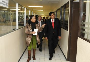 Supervisa, Edmundo Garrido, labores de servidores públicos adscritos a la Fiscalía de Coyoacán