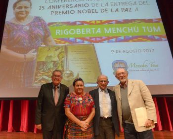 HACER CULTURA DE PAZ ES UNA RESPONSABILIDAD HUMANA: RIGOBERTA MENCHÚ TUM
