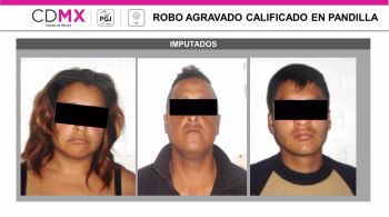 Vinculan a proceso a dos hombres y una mujer detenidos tras robar un auto
