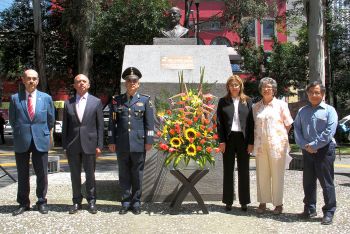 REALIZA DAO CEREMONIA CÍVICA POR EL 138 ANIVERSARIO DEL NATALICIO DE VITO ALESSIO ROBLES