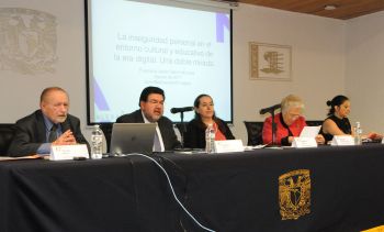 ORGANIZA LA UNAM ENCUENTRO DE ANÁLISIS DEL FUTURO DE MÉXICO A PARTIR DE LA INSEGURIDAD DEL PRESENTE