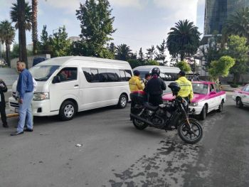 Semovi continúa con operativos a vehículos de transporte privado, sin contar con autorización