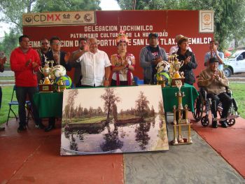 REINAGURAN EL DEPORTIVO LA ESCONDIDA EN SAN LUIS TLAXIALTEMALCO XOCHIMILCO