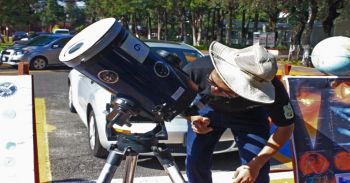 IPN anfitrión de más de mil asistentes para observar eclipse solar
