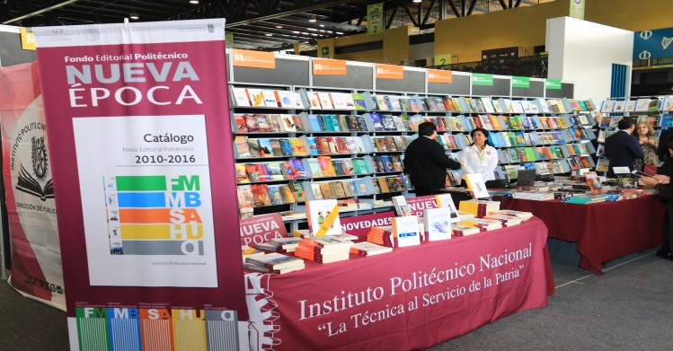 Presenta IPN su fondo editorial en la Feria Internacional del Libro Universitario