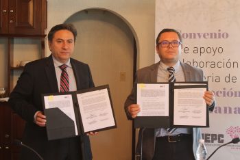 Firman el IECM y el Instituto de Elecciones y Participación Ciudadana de Chiapas convenio de colaboración