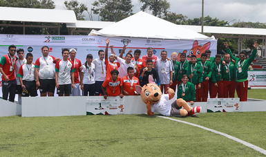 Puebla se corona en futbol y golbol de Paralimpiada Nacional 2017