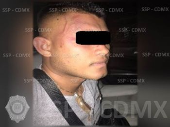 SSP-CDMX DETUVO A UNA PERSONA POR PORTACIÓN DE ARMA DE FUEGO EN LA ZONA ROSA