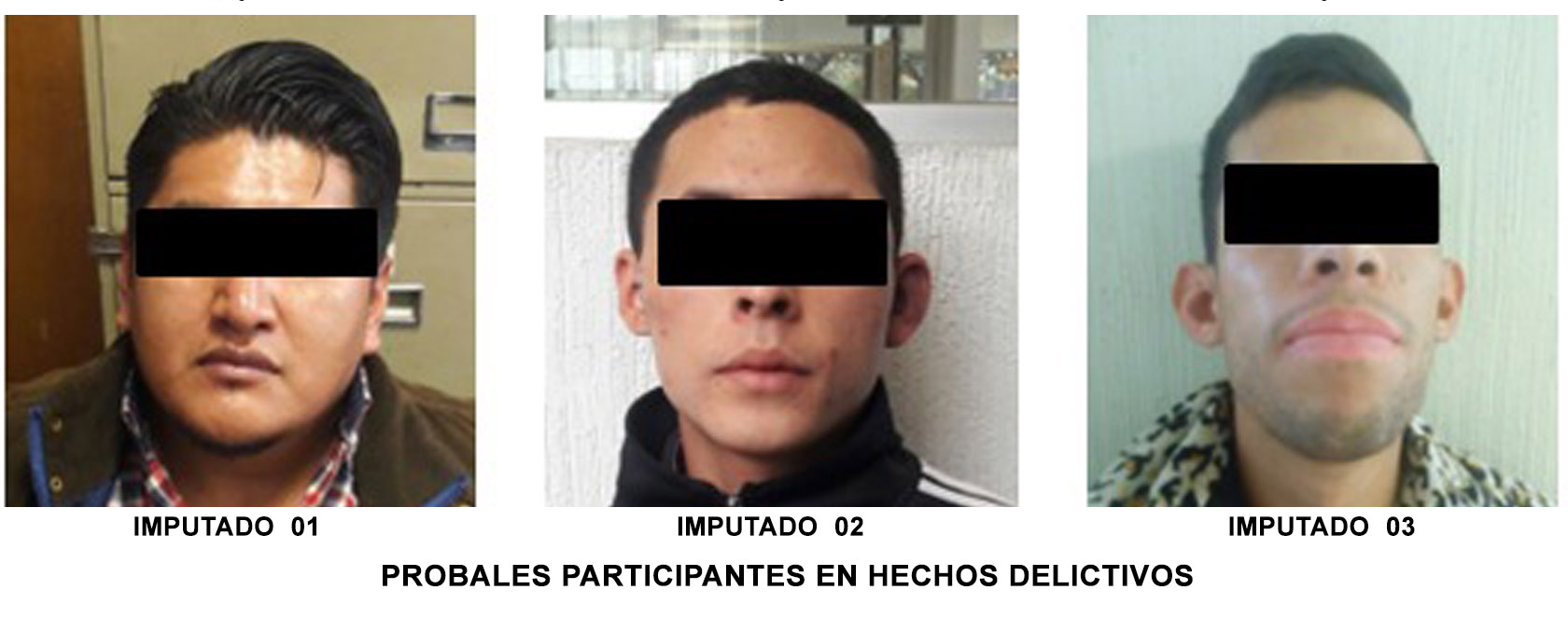 Vinculan a proceso a tres implicados en diversos robos a automovilistas en Miguel Hidalgo