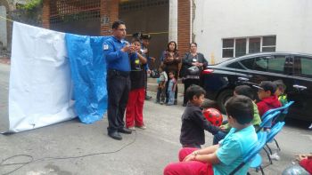 CONTINÚAN ACCIONES DE PREVENCIÓN DEL DELITO EN XOCHIMILCO