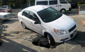 Debido a socavones en CDMX, solicitarán a delegaciones protocolo para su atención
