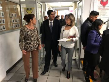 Acude Procurador capitalino, Edmundo Garrido Osorio, a Fiscalía de Tlalpan para supervisar labores