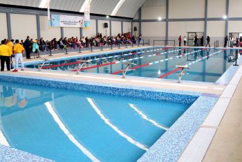 MIGUEL ANGEL MANCERA Y LOBO ROMÁN INAUGURAN DEPORTIVO Y ANUNCIAN LA EXTENSIÓN DE METROBÚS A CUAUTEPEC