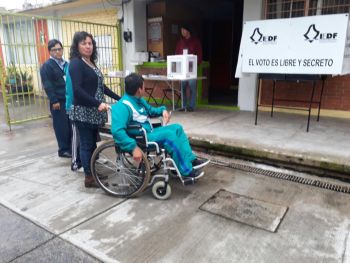 PcD participan como observadores durante la Consulta Ciudadana sobre el Presupuesto Participativo 2018