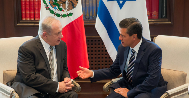 Visita de Trabajo a México del Primer Ministro del Estado de Israel, Benjamín Netanyahu