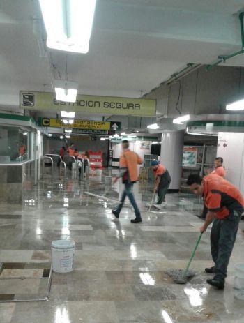 METRO SE PREPARA ANTE INTENSAS LLUVIAS