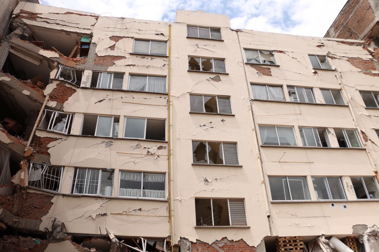 LA ROMA UNA DE LAS ZONAS DEVASTADAS POR TERREMOTO
