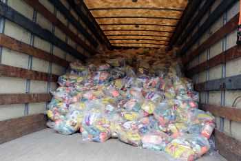 LOGRA CEDA REUNIR 40 TONELADAS DE APOYO EN DOS DÍAS