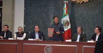 Avances de acciones para la reconstrucción y atención a la población damnificada