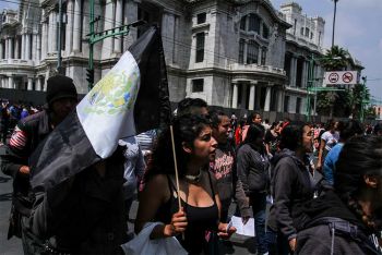 Transcurrió sin incidentes movilización en memoria del 2 de octubre