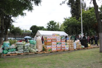 Continúan las labores de acopio para damnificados por sismo en CEDA
