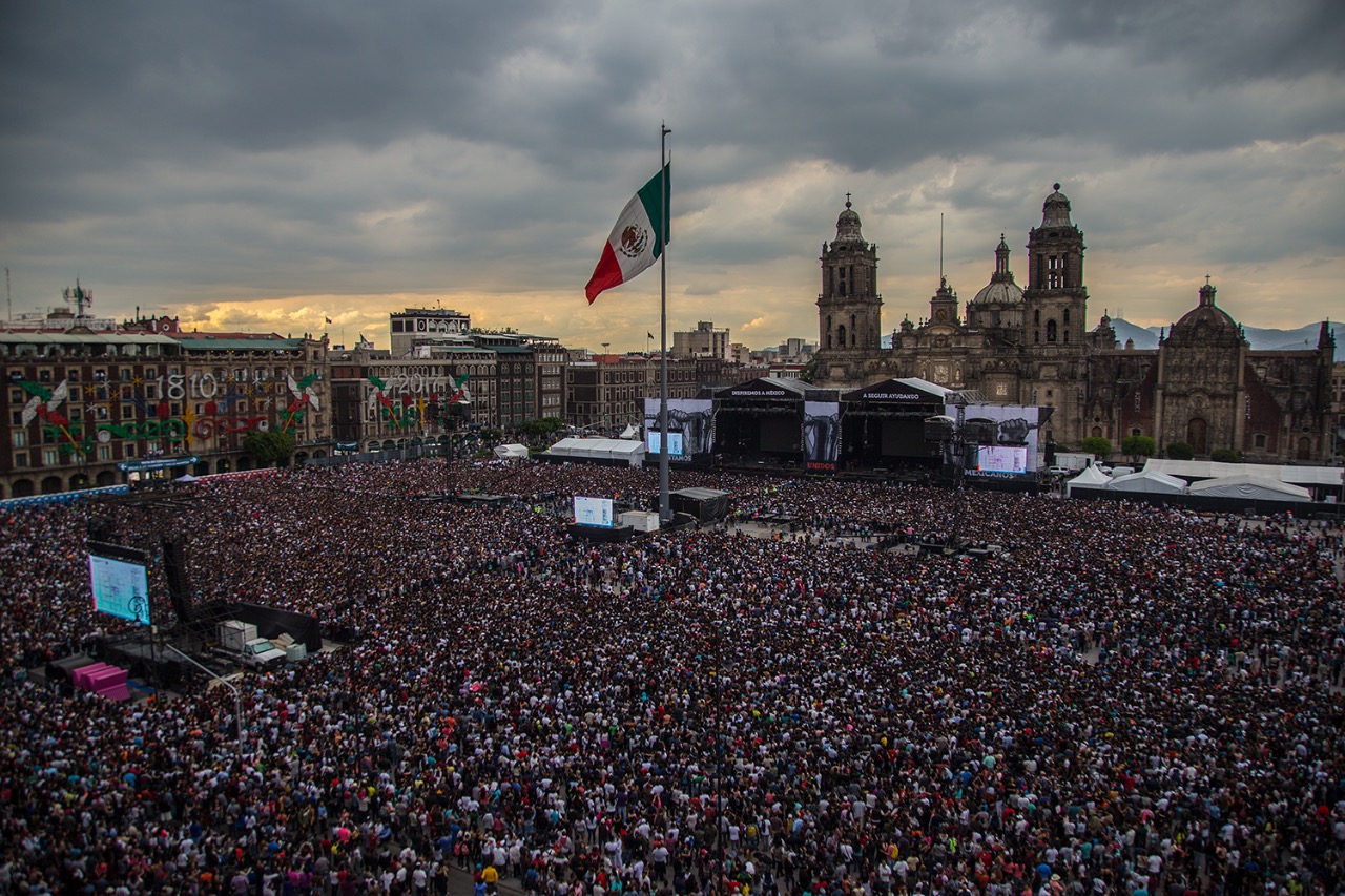 Convoca concierto Estamos Unidos Mexicanos a 200 mil personas
