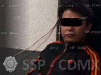 SSP-CDMX DETUVO A UN HOMBRE POR EL DELITO DE ROBO DE CELULAR EN EL METRO BELLAS ARTES
