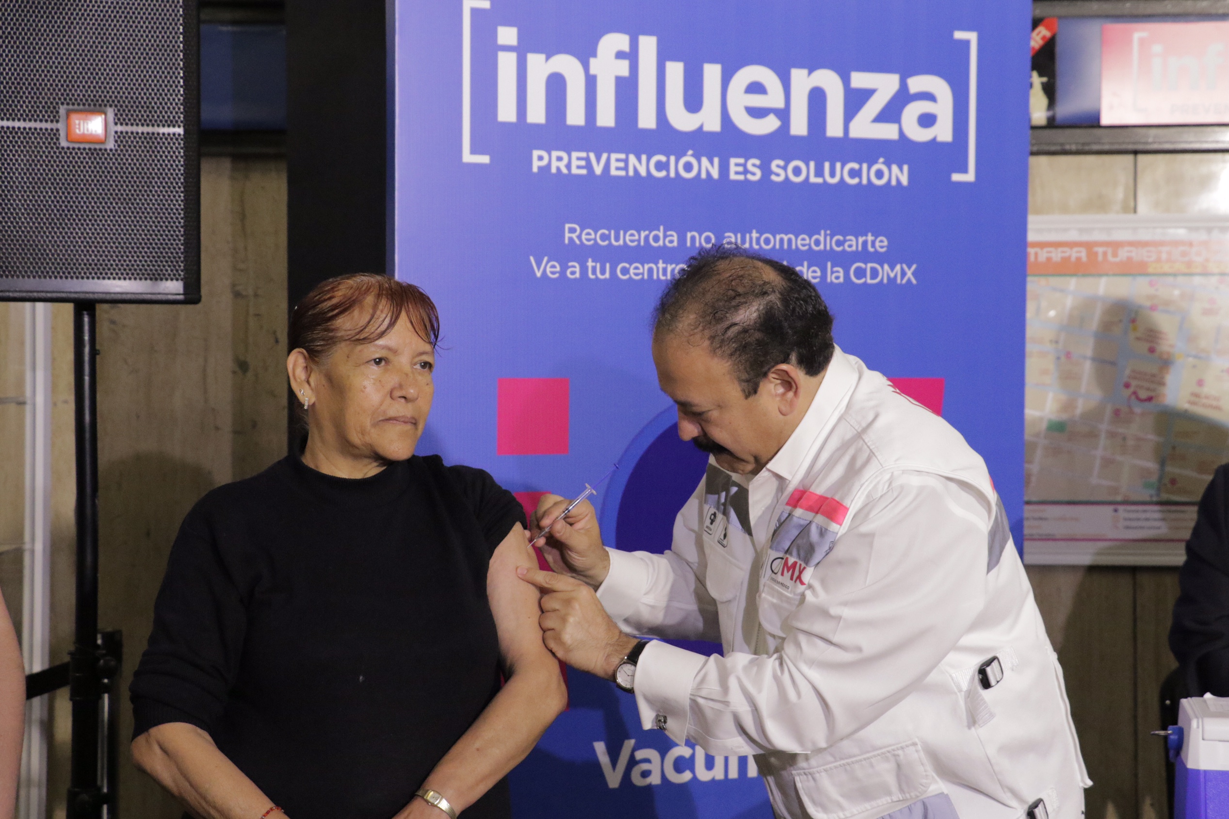 Inicia Gobierno de CDMX campaña de vacunación contra influenza