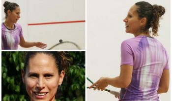 Samantha Terán lista para Mundial de Squash