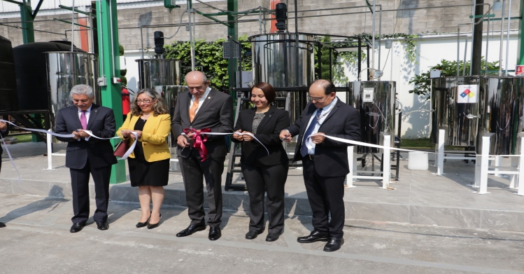 Inauguró IPN planta productora de biodiesel