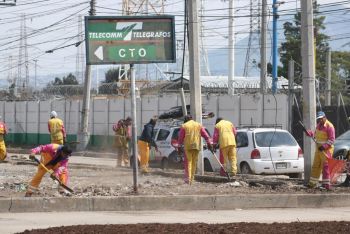 CONCLUYÓ IZTAPALAPA LIMPIEZA DEL CAMELLÓN  DE TELECOMUNICACIONES; SERÁ REHABILITADO