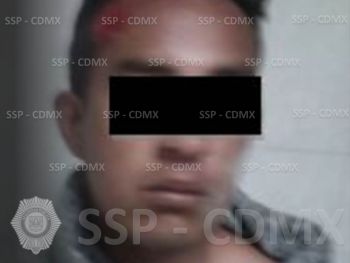 SSP-CDMX ASEGURÓ A UNA PERSONA RELACIONADA CON EL ROBO DE UNA MOTONETA
